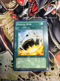 Yu-Gi-Oh! Mystik Wok SDRL-EN028 Rise of the Dragon Lords 1st Edition NM - Image 1