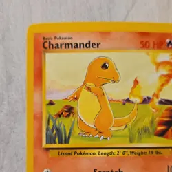 Pokemon Charmander 46/102 Base Set Common Basic Regular 1999 English Card - Image 4