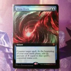 MTG Extended Foil Mana Absorption Magic The Gathering Card - Image 1