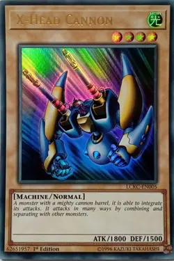 LCKC-EN005 X-HEAD CANNON ULTRA RARE 1ST EDITION YuGiOh CARD - Image 1