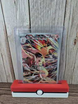 Pokemon TCG Ethan's Typhlosion Full Art Card Destined Rivals 190/182 - Image 1