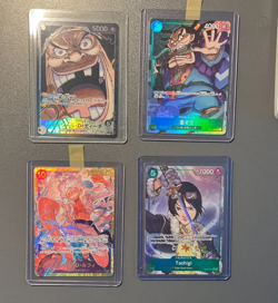 One Piece TCG Mega Bundle Japanese Cards All NM SR Rares SEC Rares DON Cards - Image 1