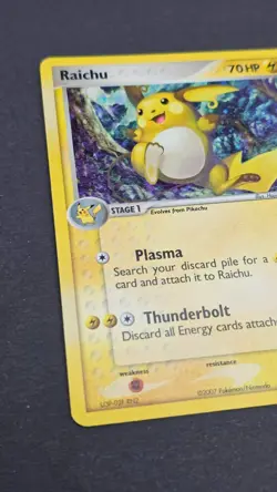 Raichu 12/108 Holo Rare Ex Power Keepers Pokemon Card - Image 2