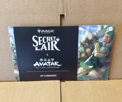 MtG Secret Lair x Avatar The Last Airbender My Cabbages! SEALED NON-FOIL - Image 1