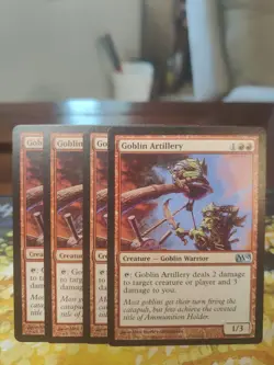 Goblin Artillery Core Set 2010 (M10) Regular X4 Playset - Image 1