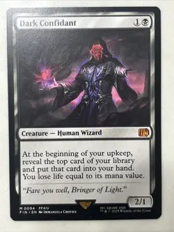 Dark Confidant #94 MTG FINAL FANTASY Mythic Rare - Image 2