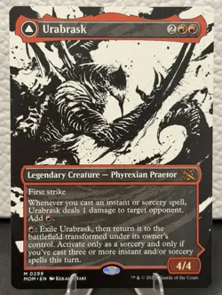 Urabrask / The Great Work March of the Machine MTG M #299 - Image 1