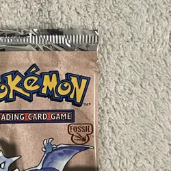 Pokemon Fossil 1st Editon Booster Pack Unweighed & Sealed Aerodactyl 4702771060714 - Image 3