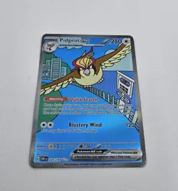 Pidgeot ex 225/197 Special Illustration SIR Rare SV03: Obsidian Flames Pokemon - Image 1
