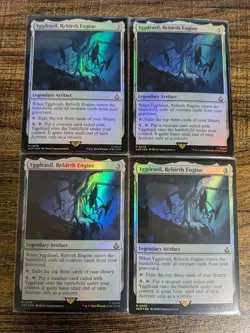 Yggdrasil Reincarnation Device English Foil Set MTG Magic Secret Lair Used - Image 1