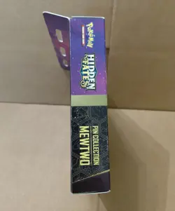 Pokemon S&M Hidden Fates Pin Collection Mewtwo Factory SEALED - Image 3