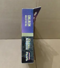 Pokemon S&M Hidden Fates Pin Collection Mewtwo Factory SEALED - Image 5