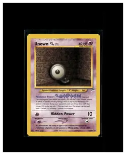 Pokemon TCG Unown [Q] 59/105 Neo Destiny Regular - Image 1