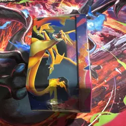Pokemon TCG Mega Charizard Tin Mega Charizard X Ex Box- Sealed- In Hand - Image 3