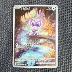 Pokemon Noibat Illustration Rare SV06 Twilight Masquerade 169/159 Basic 60 HP 10 - Image 1