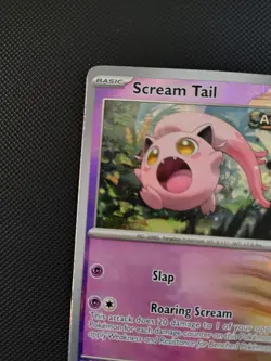 Pokemon Scream Tail 042/131 Prismatic Evolutions Master Ball Holo English - Image 3