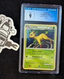 Pokemon Call of Legends 2011 Leafeon 13/95 Holo Rare CGC 9 MINT - Image 1