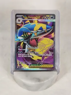 Mega Sharpedo EX 113/094 Me02 Phantasmal Flames Ultra Rare Holo Full Art EN - Image 1