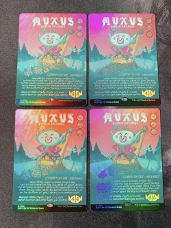 Foil Maxus The Upper Class Goblin Set Of 4 English Secret Lair MTG - Image 1