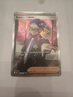 Boss’s Orders 256/217 Ultra Rare Full Art Pokemon TCG Ascended Heroes - Image 1