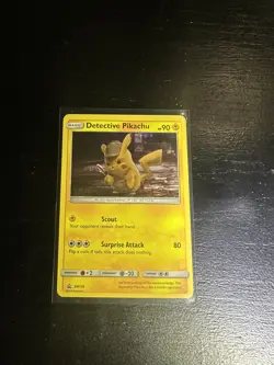 2019 Pokemon Detective Pikachu SM170 Holo Movie Promo - Image 1