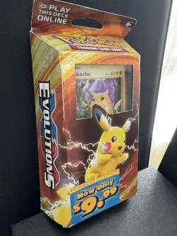 Pokemon TCG XY Evolutions Pikachu Power Theme Deck Cracked Ice Holo Sealed - Image 2