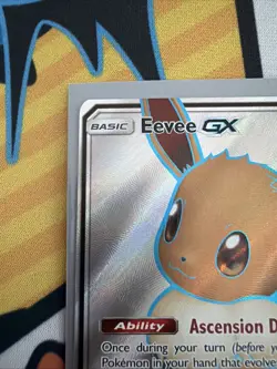 Pokemon 2000 Sun & Moon Eevee GX SM242 Black Star Promo - Near Mint - Image 2