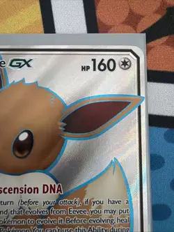 Pokemon 2000 Sun & Moon Eevee GX SM242 Black Star Promo - Near Mint - Image 3