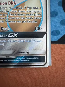 Pokemon 2000 Sun & Moon Eevee GX SM242 Black Star Promo - Near Mint - Image 4