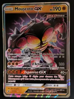 Carte Pokemon Mouscoto GX 57/111 SL4 Soleil Lune Invasion Carmin FR SL04 - Image 2
