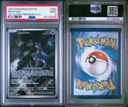 2023 POKEMON MEWTWO SVP 052 BLACK STAR PROMO 151 ULTRA PREMIUM COLLECTION PSA 9 - Image 2