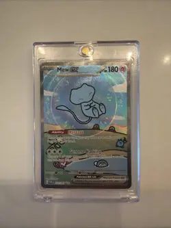 Pokemon TCG Mew EX 232/091 Sv: Paldean Fates Bubble Mew - Image 1
