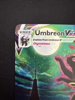 Umbreon VMAX (Alternate Art Secret) 215/203 Pokemon Evolving Skies LP - Image 3