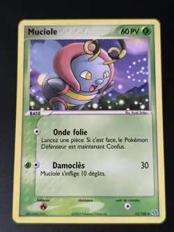 Carte Pokemon Muciole 42/106 Bloc EX Emeraude FR 2005 - Image 2