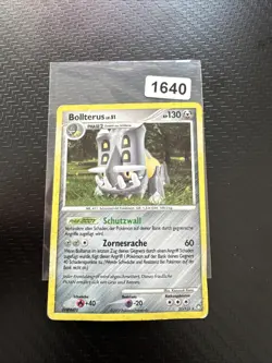 Pokemon Bollterus 21/123 Geheimnisvolle Schatze Deutsch 2007 - Image 1