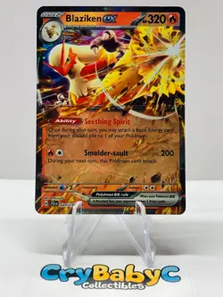 Pokemon Blaziken ex 024/159 Journey Together Scarlet & Violet Double Rare - Image 1