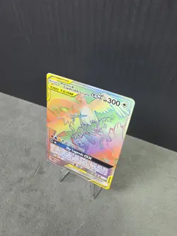 Pokemon Moltres & Zapdos & Articuno GX 69/68 TAG TEAM Rainbow Secret Rare NM - Image 3