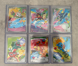 Pokemon TCG First Partner Illustration Collection Series 1 Kanto & Alola Starter - Image 1