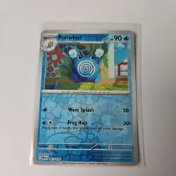 Poliwhirl 061/165 - Reverse Holo - Scarlet & Violet 151 Pokemon TCG NM - Image 1