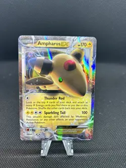 Ampharos EX 27/98 Ancient Origins Pokemon Holo NM/VLP - Image 1