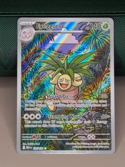 Pokemon Mega Evolution Exeggutor 135/132 Illustration Rare Holo - Image 1