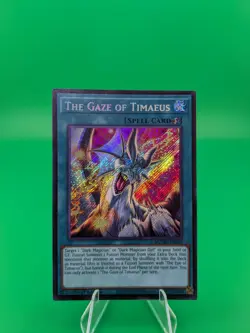 Yu-Gi-Oh! The Gaze Of Timaeus MZMU-EN013 Secret Rare - Image 2
