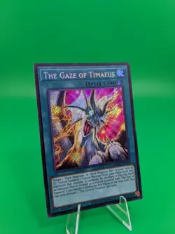 Yu-Gi-Oh! The Gaze Of Timaeus MZMU-EN013 Secret Rare - Image 4