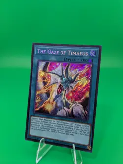 Yu-Gi-Oh! The Gaze Of Timaeus MZMU-EN013 Secret Rare - Image 5