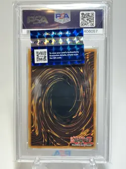 Yugioh Elemental Hero Chaos Neos 1st Ed. Ghost Rare GLAS-EN036 PSA 8 - Image 4