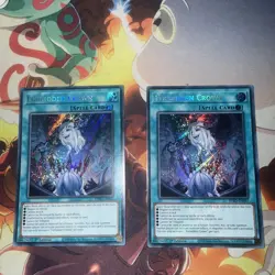 YuGiOh! Forbidden Crown BPRO-EN067 Secret Rare 1st Ed x 2 - Image 1