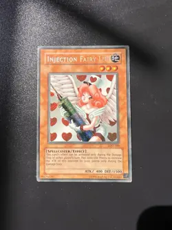 Yu-Gi-Oh! Injection Fairy Lilly LOD-100 Unlimited Edition Secret Rare LP/MP - Image 1