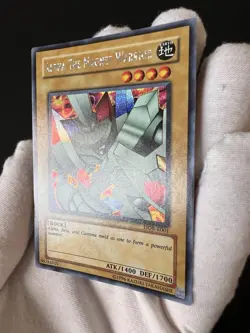 Yu-Gi-Oh! Alpha the Magnet Warrior DOR-E001 Prismatic Secret Rare NM/LP - Image 4