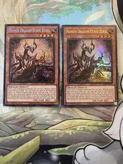 X2 Yugioh Primite Dragon Ether Beryl RA05-EN033 - Image 1