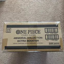 One Piece EB-01 Memorial Collection Extra Booster Box Sealed Case English - Image 1